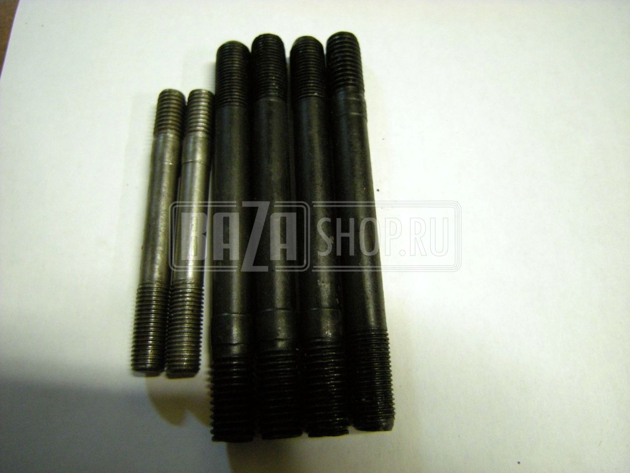 Шпилька  оси коромысел  УАЗ (КОМПЛЕКТ 6 ШТ.: 2 шт. М8*1*57 +4 шт. М10*1*65) "AVTOZAVOD" / 414.1002121;291781