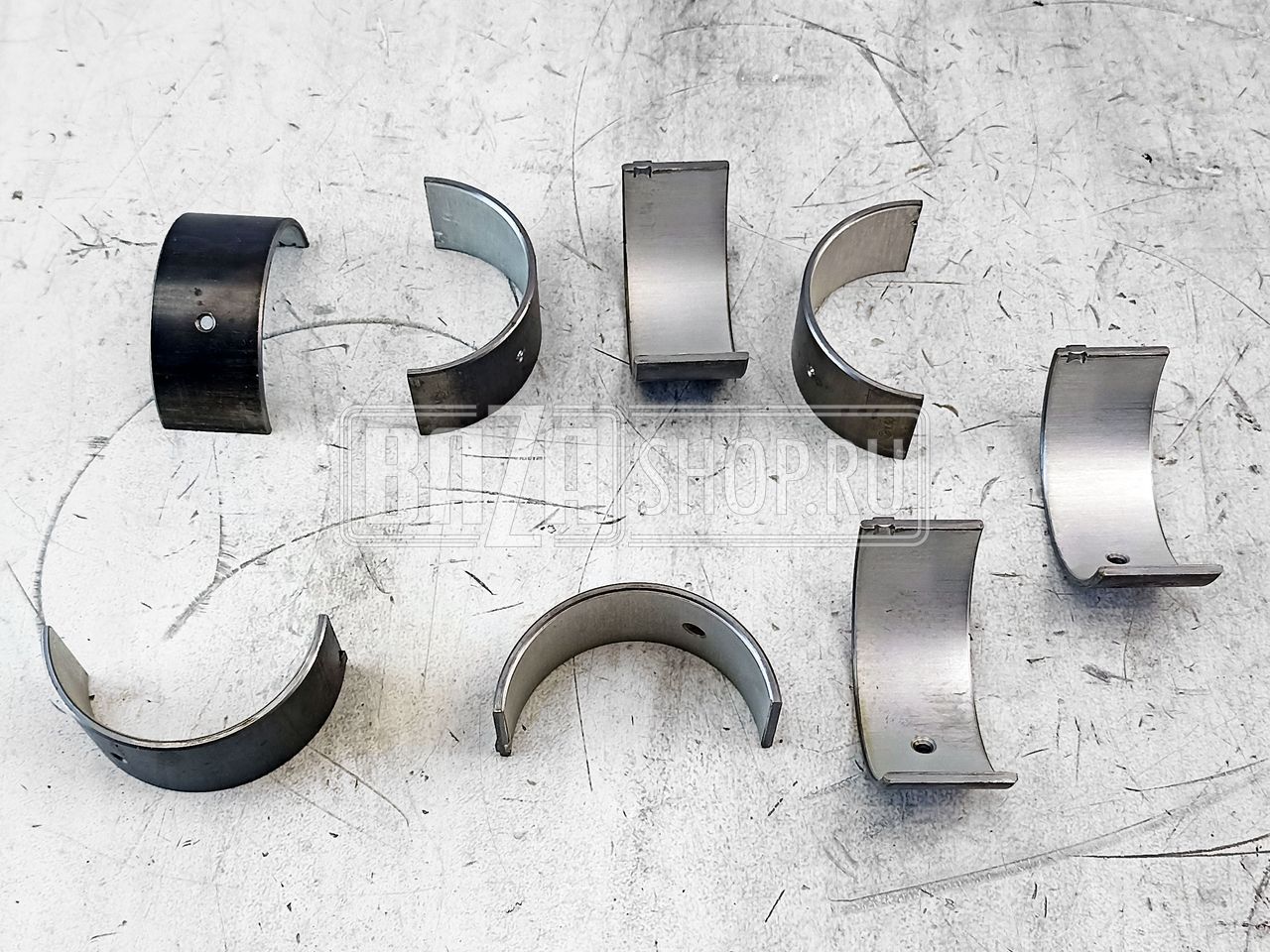 Вкладыши  шатунные 1,5  402, 417, 421 дв.  УАЗ 452, 469, ГАЗ (ЗМЗ) С КОНСЕРВАЦИИ / ВК-24-1000104-КР