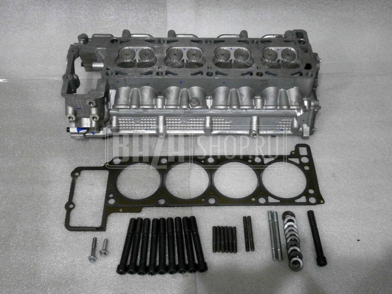 Головка  блока в сб.  УАЗ 40905, 40906 дв. (Евро-4/Евро-5) трёхопорная, КОМПЛЕКТ "ЗМЗ" / 40624.3906562-20 (40624.1003007-20)