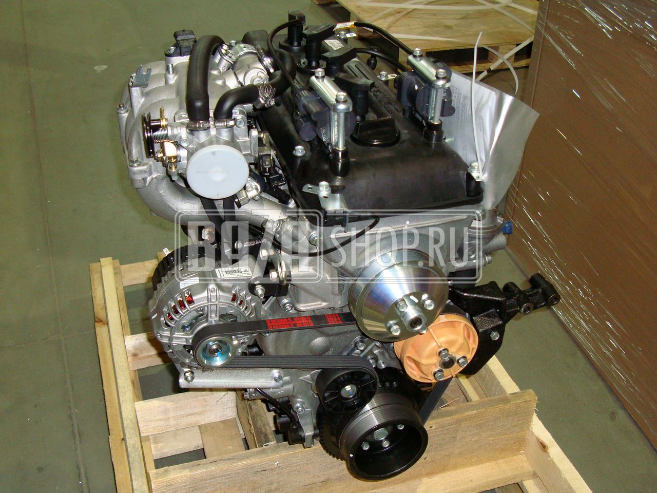 Двигатель  ЗМЗ-40911 АИ-92 УАЗ 452, 5-ступ. КПП, ПОД ГУР, МИКАС BOSCH (Евро-4) "ЗМЗ" / 40911.1000400-220 (-95) (датчик авар.давления 6012.3829)