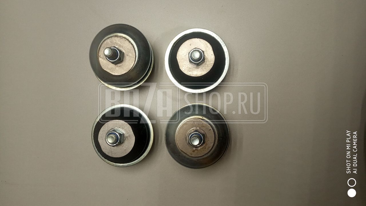 Подушка  двигателя  УАЗ 452, 469 (к-кт 4 шт.) "MetalPart" / MP-3151-1001100