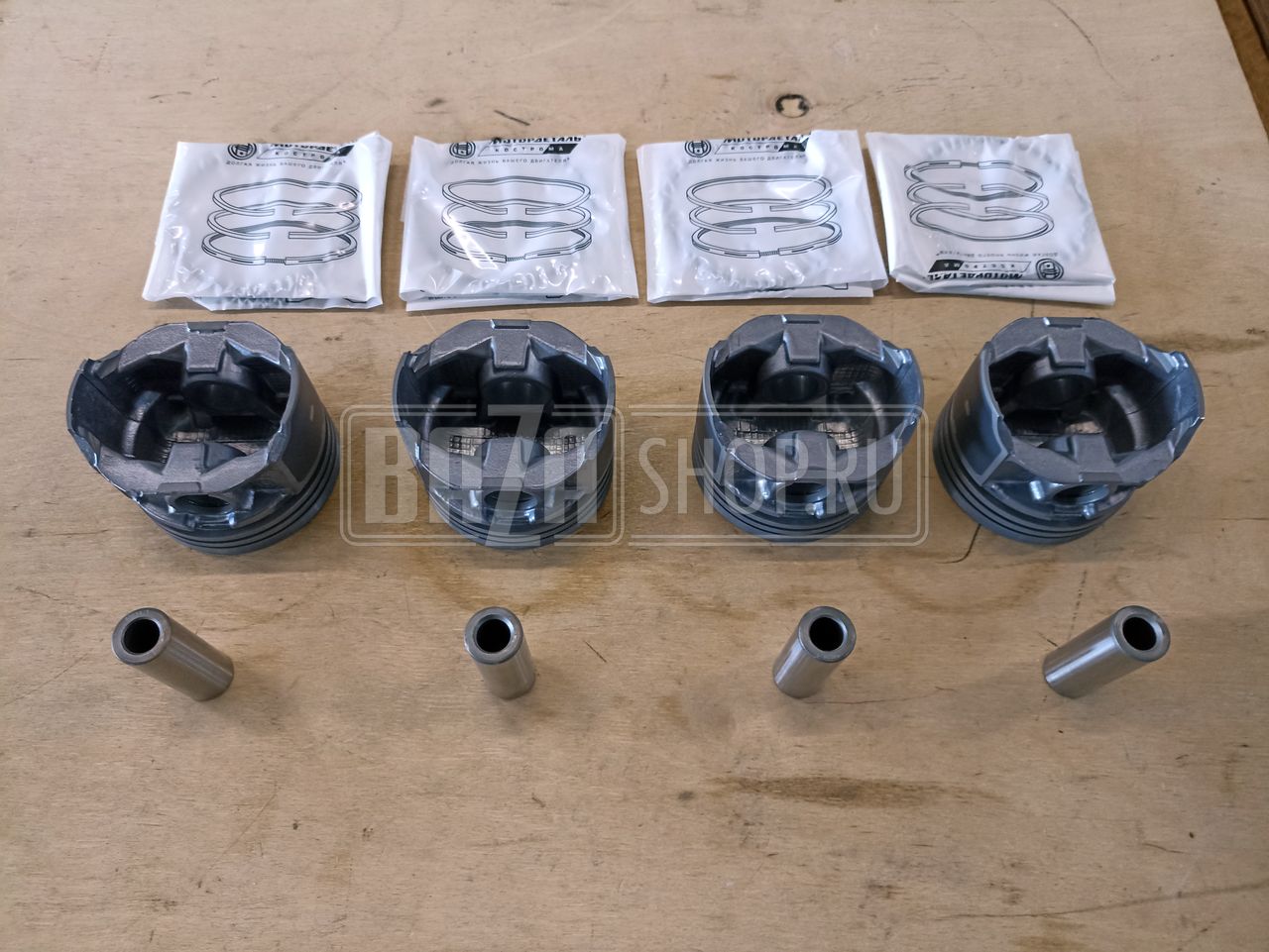 Группа поршневая дв.406 92,5 ГАЗ "Эксперт" (Кострома) с пальцами и кольцами (ГРУППА Б) / 406.1004018-АР_Б (ГРУППА Б)