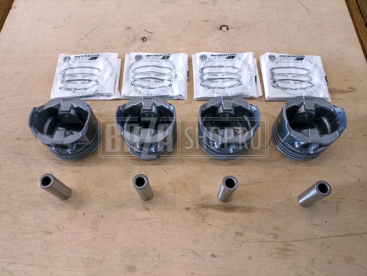 Группа поршневая дв.406 93,0 ГАЗ "Эксперт" (Кострома) с пальцами и кольцами (ГРУППА А) / 406.1004018-БР_А (ГРУППА А)