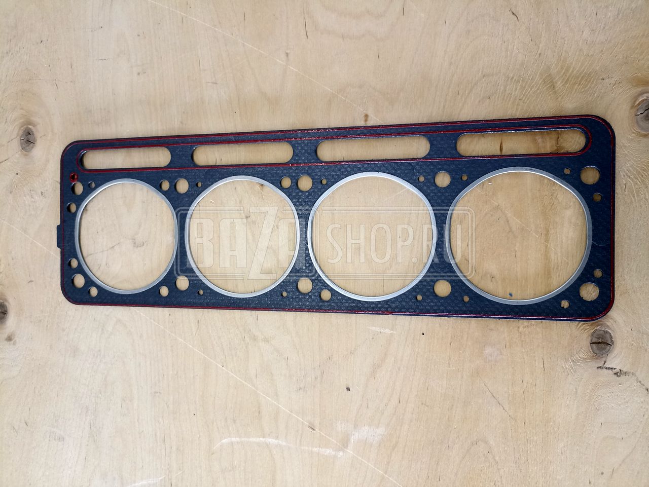 ПГБ  (прокладка головки блока) дв.УМЗ 4218, 4213; 4215, 4216 (100 л.с.) с герметиком "МОТОРДЕТАЛЬ" / 421.1003020 (Кострома)