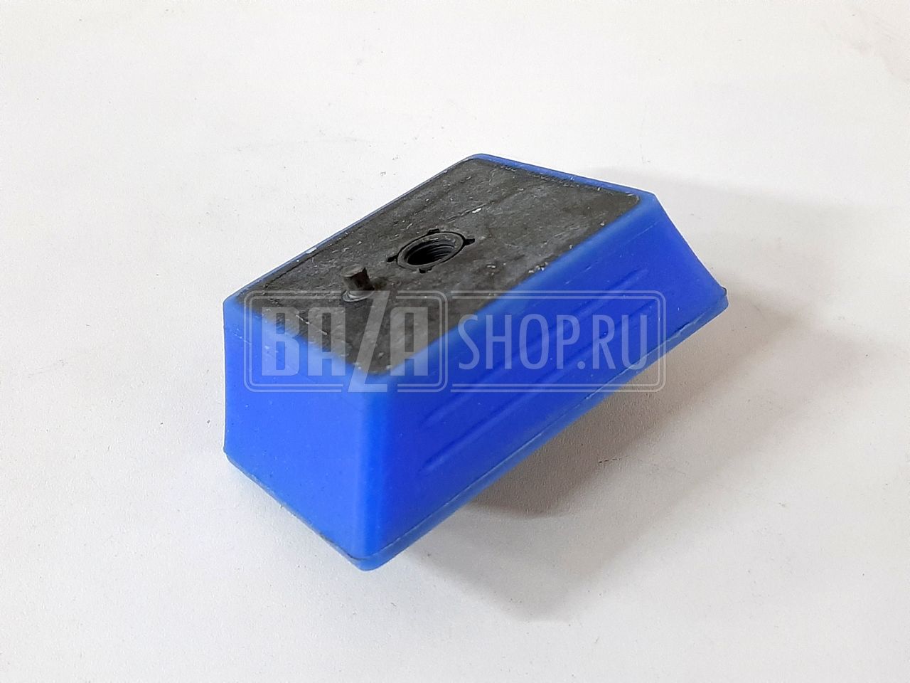 Подушка  двигателя ГАЗ-3102, 3302 передняя, синий силикон (Балаково) / 3102-1001020SIL